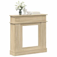 Haardombouw Sonoma Eiken 102 x 26 x 100 cm Bewerkt hout 3