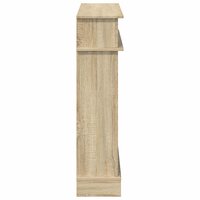 Haardombouw Sonoma Eiken 102 x 26 x 100 cm Bewerkt hout 5