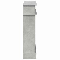 Haardombouw Betongrijs 102 x 26 x 100 cm Bewerkt hout 5