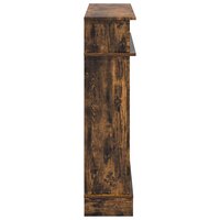 Haardombouw Gerookt eiken 102 x 26 x 100 cm Bewerkt hout 5