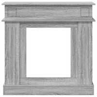 Haardombouw Grijs Sonoma 102 x 26 x 100 cm Bewerkt hout 4
