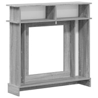 Haardombouw Grijs Sonoma 102 x 26 x 100 cm Bewerkt hout 6