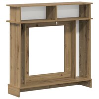 Haardombouw Artisanaal eiken 102 x 26 x 100 cm Bewerkt hout 6