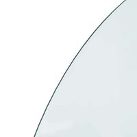 Vuurplaats Glazen Plaat Doorzichtig 1000 x 500 mm Glas 6