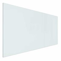 Vuurplaats Glazen Plaat Transparant 100 x 50 cm Glas 2
