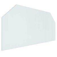 Vuurplaats Glazen Plaat Transparant 120 x 60 cm Glas 2