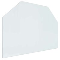 Vuurplaats Glazen Plaat Doorzichtig 80 x 60 cm Glas 2