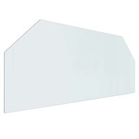 Vuurplaats Glazen Plaat Doorzichtig 120 x 50 cm Glas 2