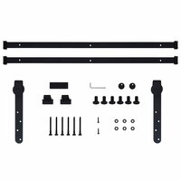 Ophangset voor minischuifdeur 200 cm koolstofstaal 5