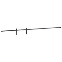Ophangset voor schuifdeur 244 cm koolstofstaal 5