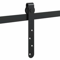 Ophangset voor schuifdeur 244 cm koolstofstaal 9