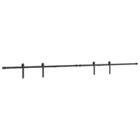 Ophangset voor schuifdeur 244 cm koolstofstaal 5