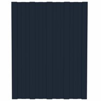 Dakpaneel 12 st Antraciet 60 x 45 cm Verzinkt staal 3