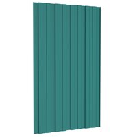 Dakpaneel 12 st Groen 80 x 45 cm Verzinkt staal 5