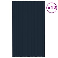 Dakpaneel 12 st Antraciet 80 x 45 cm Verzinkt staal 2