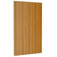 Dakpaneel 12 st Naturel 80 x 45 cm Verzinkt staal 5
