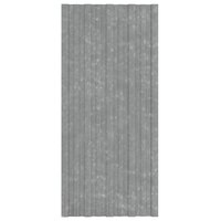 Dakpaneel 12 st zilver 100 x 45 cm Verzinkt staal 3
