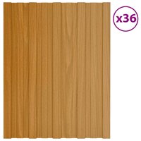 Dakpaneel 36 st Naturel 60 x 45 cm Verzinkt staal 2