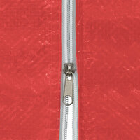 Partytent Zijwand 2 st 300 x 195 cm Rood PE en staal 4