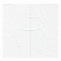 Partytent Zijwand 2 st 200 x 195 cm Wit PE en staal 3