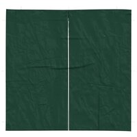 Partytent Zijwand 2 st 200 x 195 cm Groen PE en staal 3