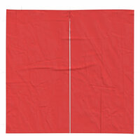 Partytent Zijwand 2 st 200 x 195 cm Rood PE en staal 3