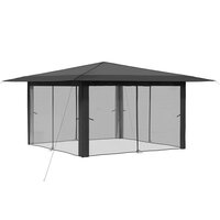Paviljoen met 4 Zijwanden 4 x 4 m 3