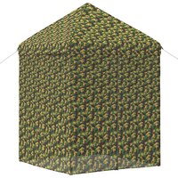 Tent met 4 Zijwanden 2,9 x 2,9 m Leger Camouflage 3