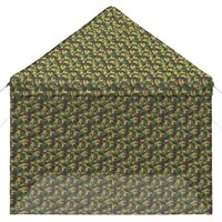 Tent met 4 Zijwanden 2,9 x 4,3 m Leger Camouflage 5