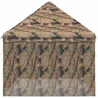 Pop-up Gazebo met 4 Zijwanden 3 x 4 m Bos Camouflage 5