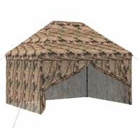 Pop-up Gazebo met 4 Zijwanden 3 x 4,5 m Bos Camouflage 2
