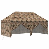 Pop-up Gazebo met 4 Zijwanden 3 x 6 m Bos Camouflage 2