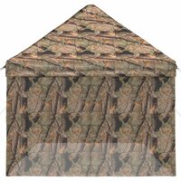 Pop-up Gazebo met 4 Zijwanden 3 x 6 m Bos Camouflage 5