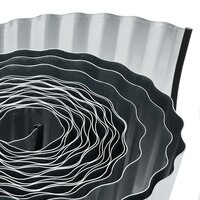 Grasrand 1000 x 25 x 0,03 cm Gegalvaniseerd staal zilver 8