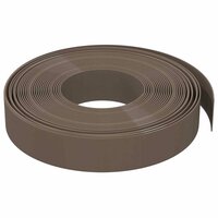Tuinkanten 25 m 10 cm PE Bruin 4