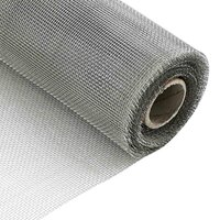 Gaasscherm 40 x 1000 cm 18 mesh Roestvrij staal 304 zilver 3