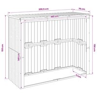 Containerombouw Ge&iuml;mpregneerd grenenhout 7