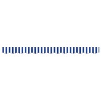 Luifeldoek volant Blauw en Wit 230 x 20 cm Polyester 4