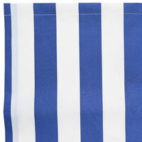 Luifeldoek volant Blauw en Wit 230 x 20 cm Polyester 6