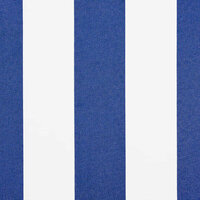 Luifeldoek volant Blauw en Wit 230 x 20 cm Polyester 7