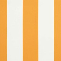 Luifeldoek volant Geel en Wit 230 x 20 cm Polyester 7