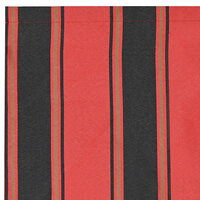 Luifeldoek volant Oranje en Zwart 230 x 20 cm 6