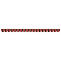 Luifeldoek volant Oranje en Zwart 380 x 20 cm 4