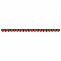 Luifeldoek volant Oranje en Zwart 430 x 20 cm 4