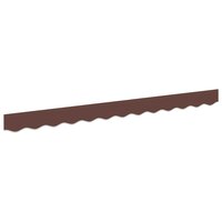 Luifeldoek volant Bruin Streep 230 x 20 cm Polyester 2