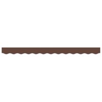 Luifeldoek volant Bruin Streep 230 x 20 cm Polyester 3