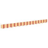 Luifeldoek volant Geel en Oranje 230 x 20 cm Polyester 2