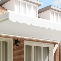 Luifeldoek volant Wit 580 x 20 cm Polyester 3