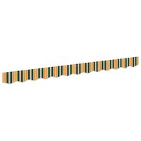 Luifeldoek volant Groen en Geel 280 x 20 cm Polyester 2