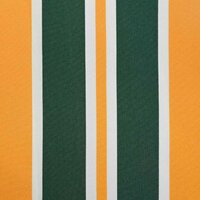 Luifeldoek volant Groen en Geel 280 x 20 cm Polyester 7